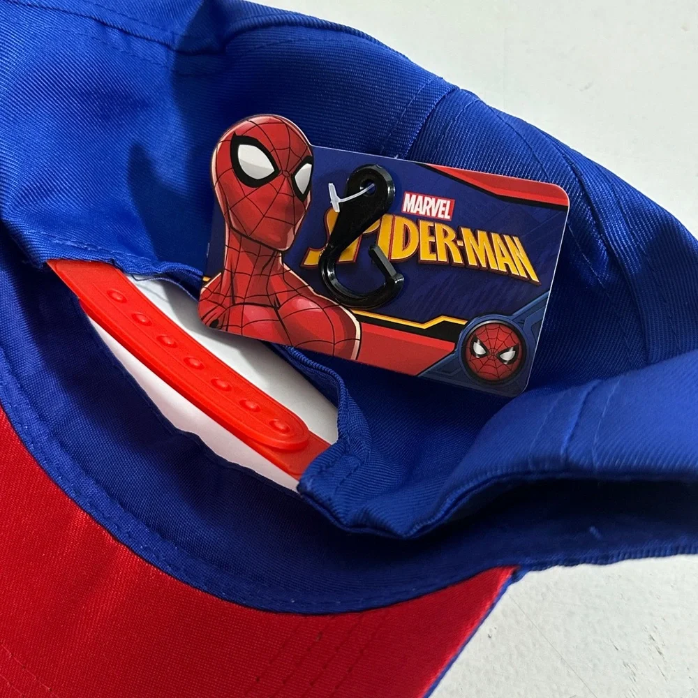 Marvel Spiderman Superhero Kids New ball Cap and Beanie - Red and Blue - Picture 6 of 6